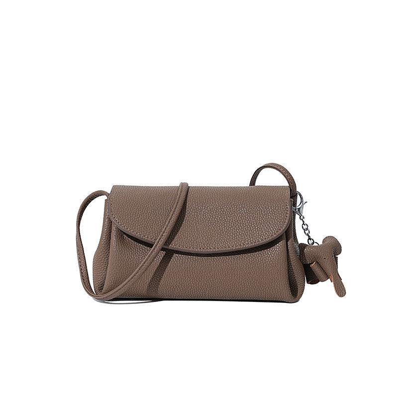 Damen Umhängetasche im minimalistischen Design mit abnehmbarem Anhänger Nord Taschen
