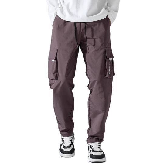 Herren Cargo-Jogginghose mit elastischem Bund, seitlichen Klapp- & Reißverschlusstaschen Nord Taschen