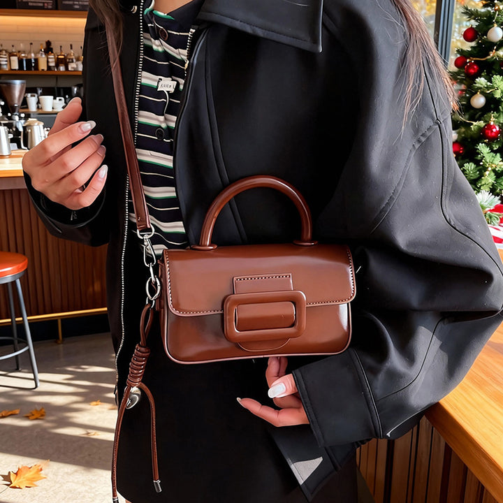 Damen Mini-Handtasche mit abnehmbarem Schulterriemen und modernem Design Nord Taschen