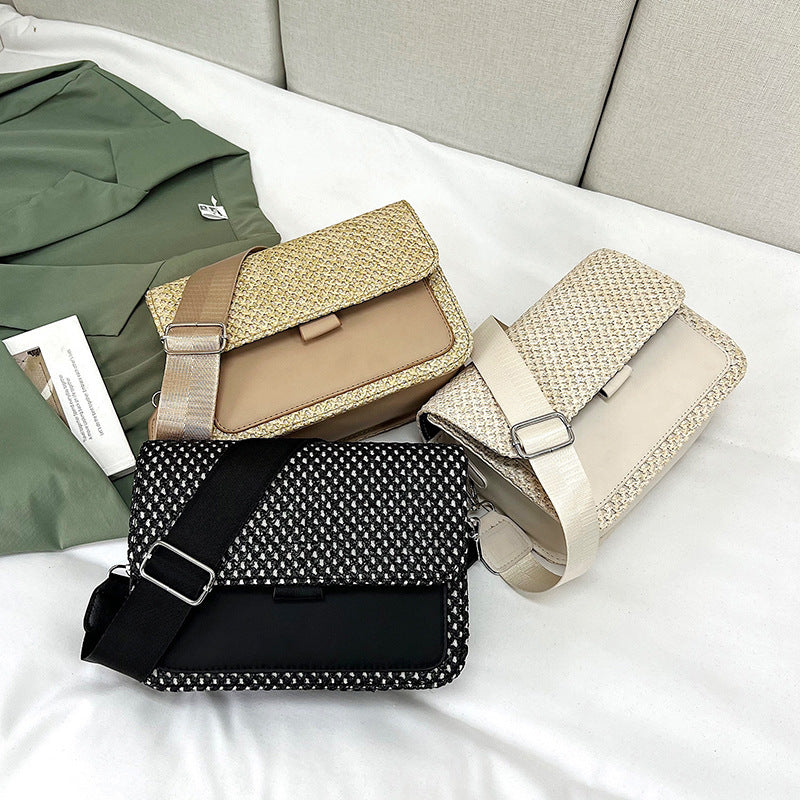 Damen Umhängetasche mit strukturiertem Gewebe und verstellbarem Schulterriemen Nord Taschen