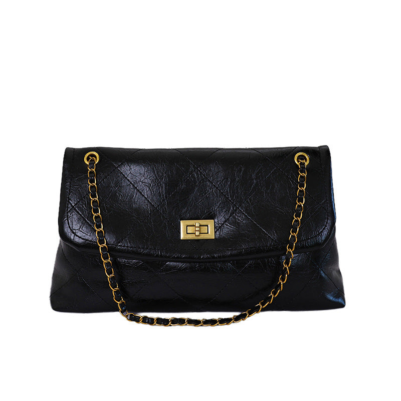 Damen elegante Handtasche mit strukturierter Steppung Nord Taschen