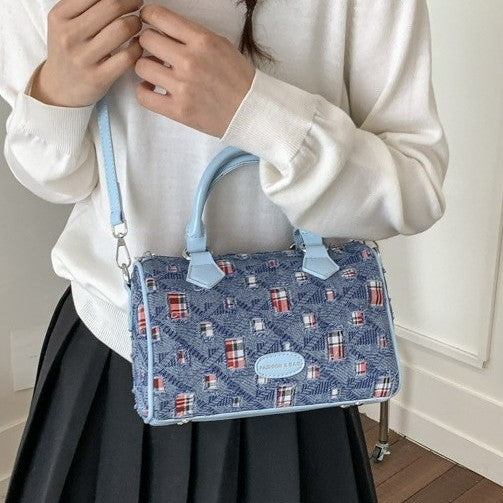 Damen modische Handtasche mit abnehmbarem Tieranhänger Nord Taschen