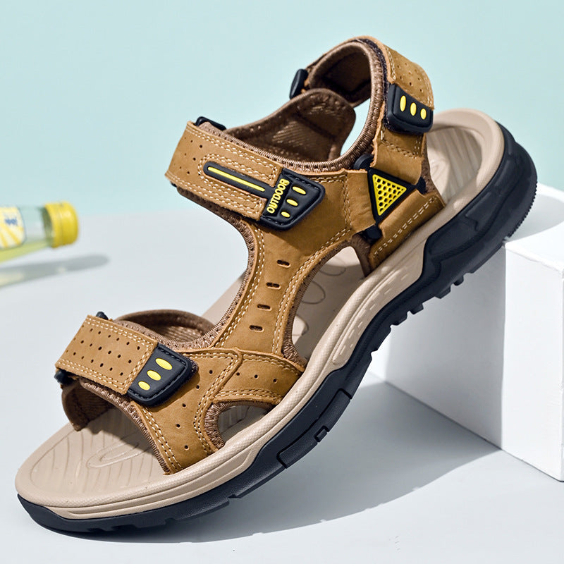 Herren Sportliche Outdoor-Sandalen mit verstellbarem Riemensystem und rutschfester Sohle