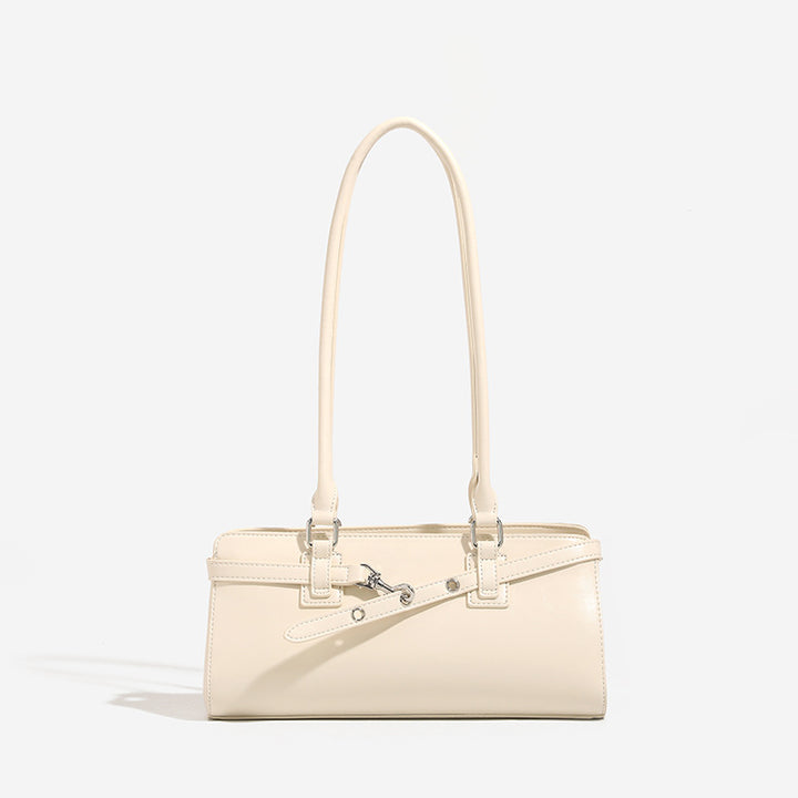 Damen elegante Kuvert-Tasche mit luxuriösem Griff und hochwertiger Lederstruktur Nord Taschen