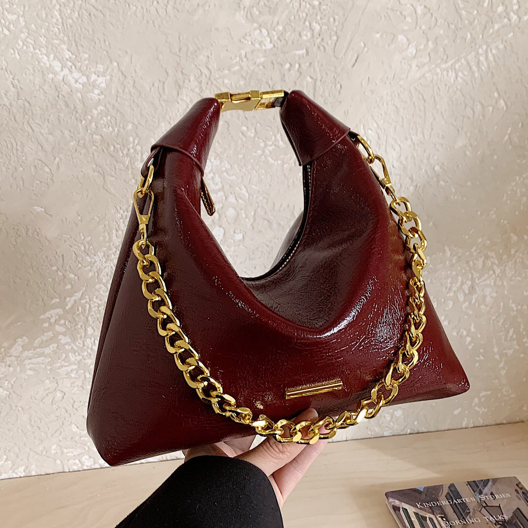 Damen Hobo-Tasche mit elegantem Kettenakzent Nord Taschen