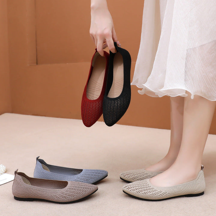 Damen Atmungsaktive und bequeme Ballerinas