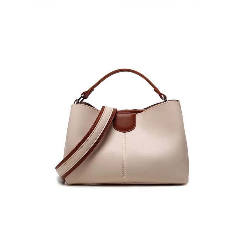 Damen Hobo-Tasche aus hochwertigem Kunstleder mit abnehmbarem Schulterriemen Nord Taschen