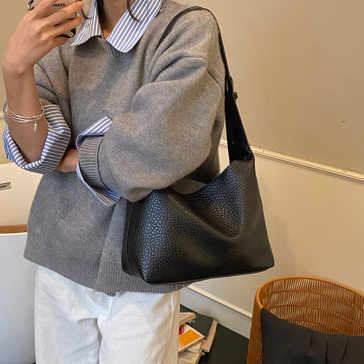 Damen stilvolle Umhängetasche mit strukturiertem Design Nord Taschen