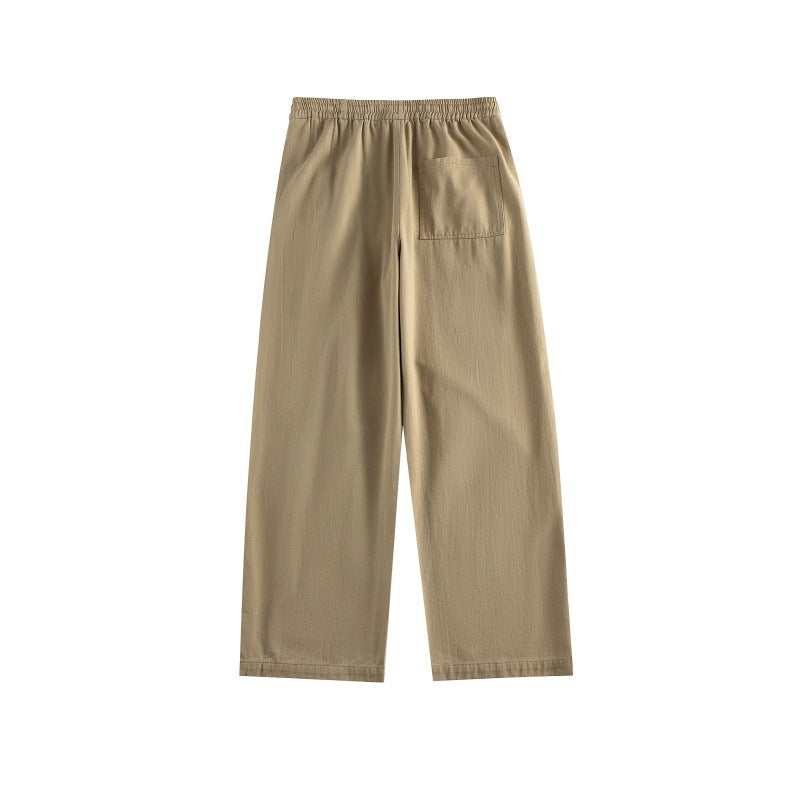 Damen Weite Culotte-Hose im Utility-Stil mit elastischem Bund, Tunnelzug und aufgesetzten Taschen Nord Taschen
