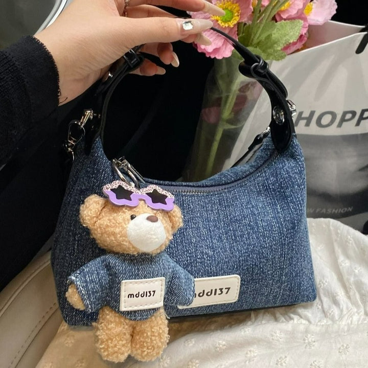 Damen Denim Mini-Handtasche Nord Taschen