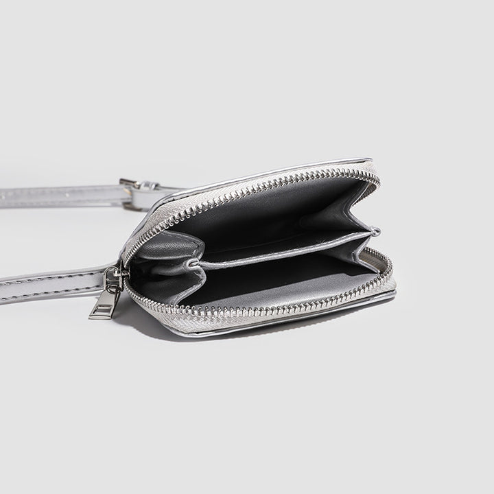 Damen Handgelenktasche mit elegantem Reißverschluss und minimalistischer Silhouette Nord Taschen