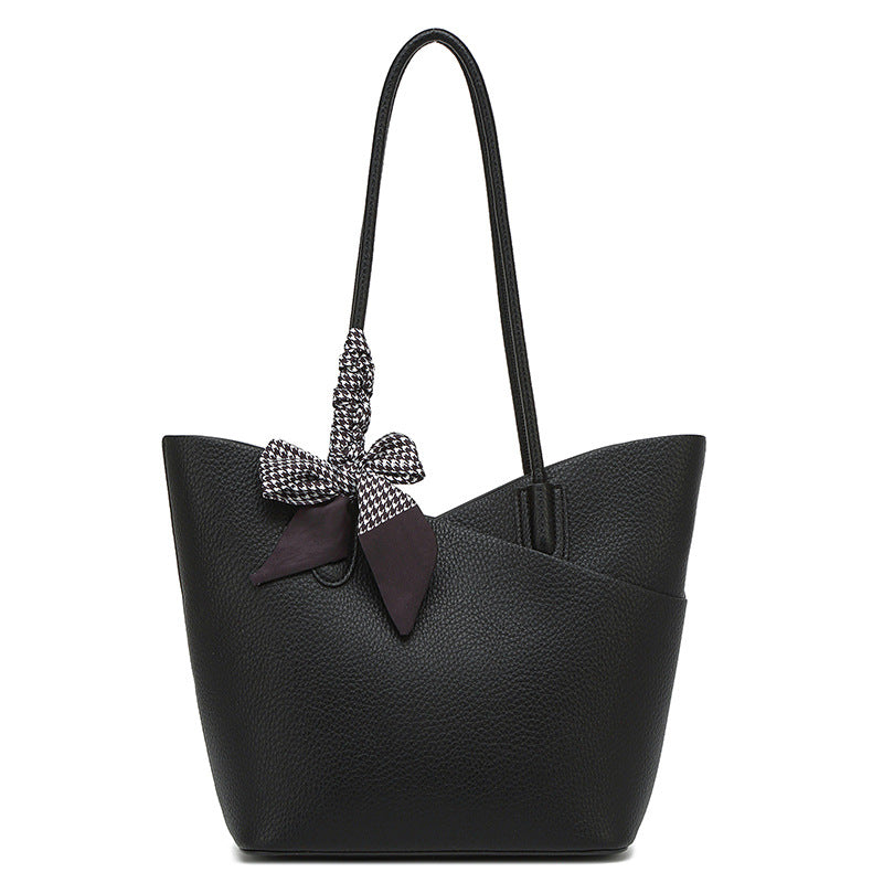 Damen Shopper-Tasche mit verspieltem Schleifenakzent und elegantem Design Nord Taschen