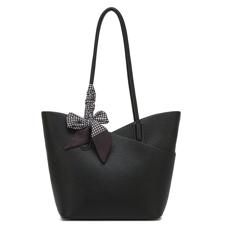 Damen Shopper-Tasche mit verspieltem Schleifenakzent und elegantem Design Nord Taschen