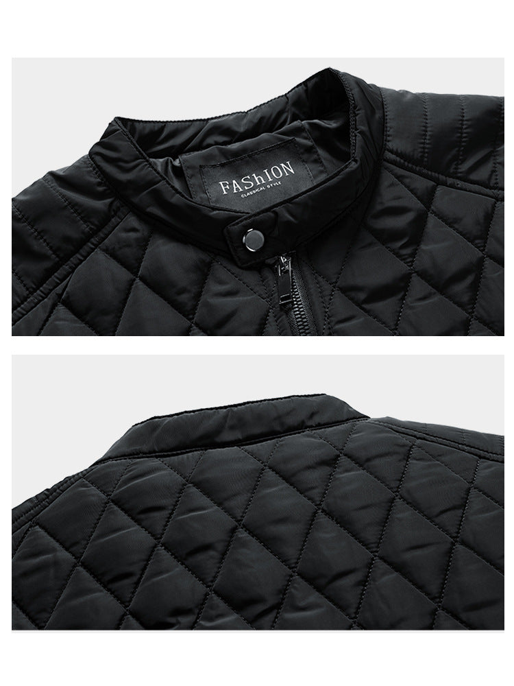 Herren Steppjacke mit Thermofutter und Stehkragen Nord Taschen
