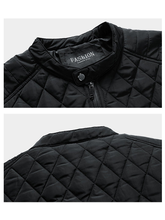 Herren Steppjacke mit Thermofutter und Stehkragen Nord Taschen