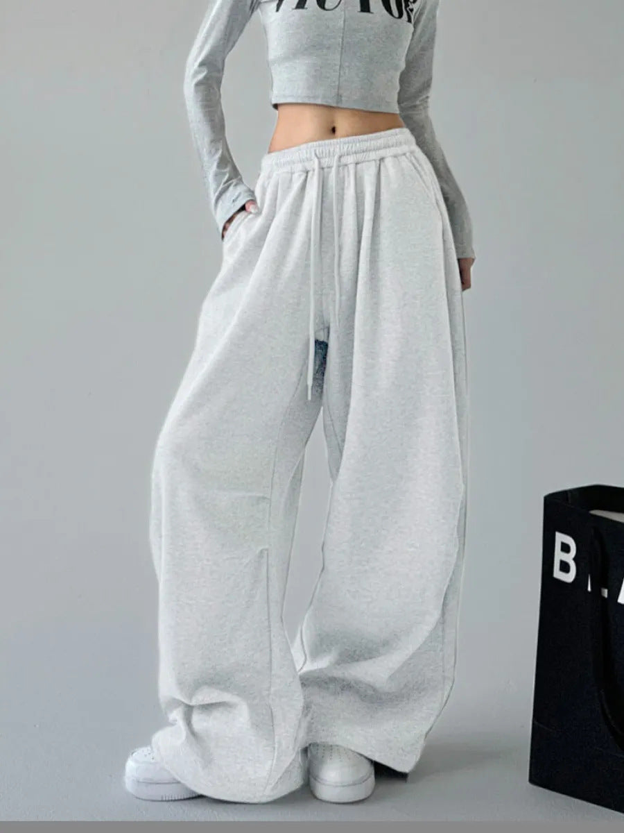 Damen Bequeme und lässige weite Jogginghose