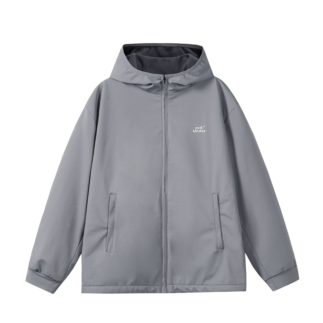 Unisex Wind- und Regenjacke mit Kapuze, wasserabweisender Softshell‑Hülle und wärmendem Fleecefutter Nord Taschen