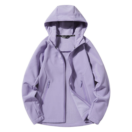 Herren Leichte Softshell-Kapuzenjacke mit Fleece-Innenfutter und wasserabweisender Oberfläche Nord Taschen
