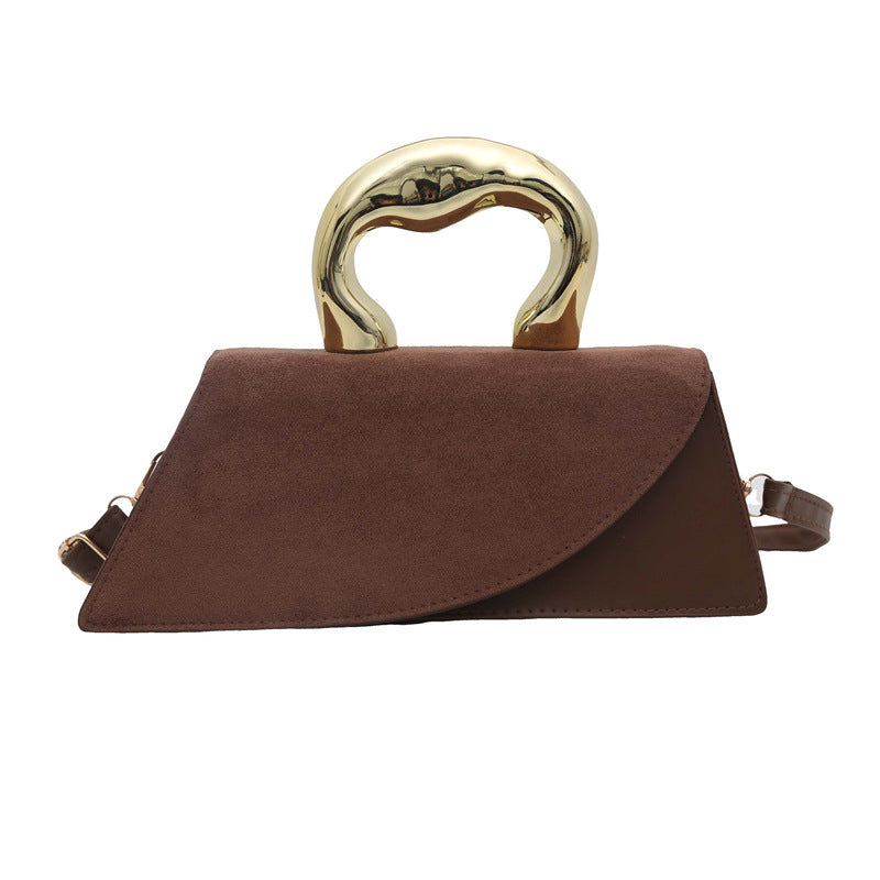 Damen elegante Handtasche mit luxuriösem Acrylgriff Nord Taschen