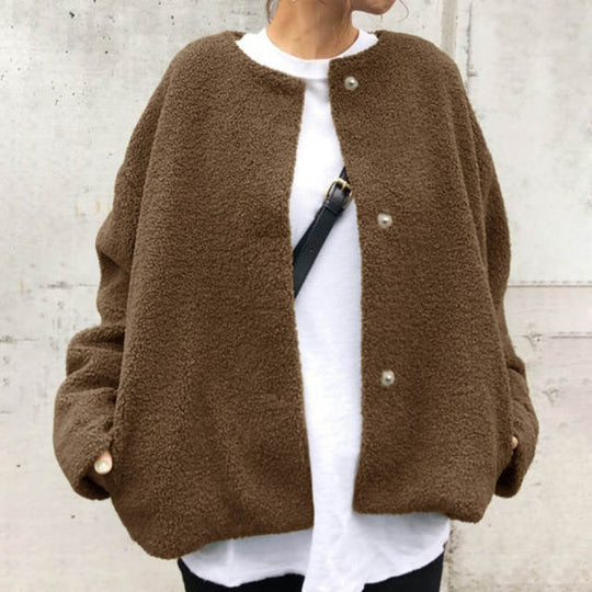 Nord Taschen | Lockere modische Jacke mit Knöpfen