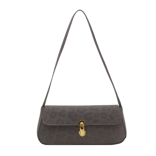 Damen Clutch mit elegantem Goldverschluss Nord Taschen
