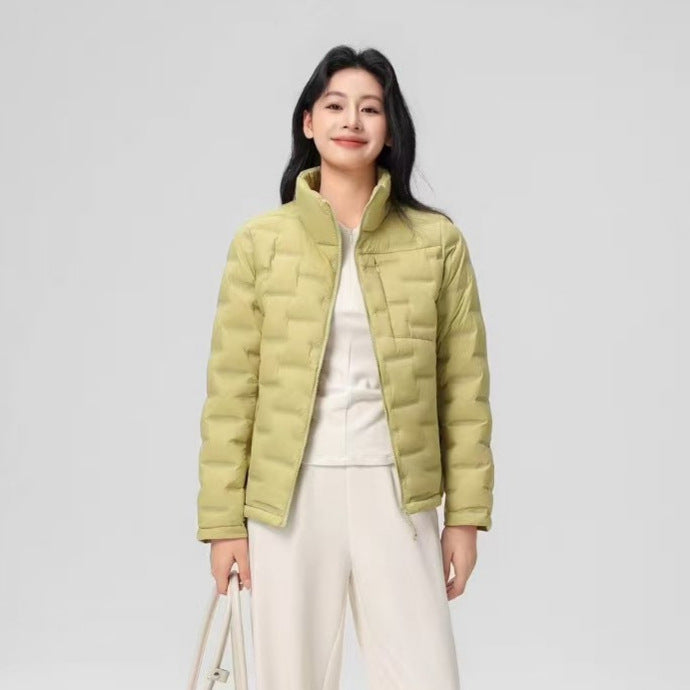Damen Steppjacke mit hohem Kragen und Thermo-Isolierung Nord Taschen