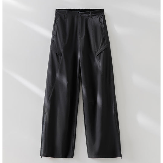 Damen schlichte taillierte Lederjacke mit Stehkragen und Zwei-Wege-Reißverschluss Nord Taschen