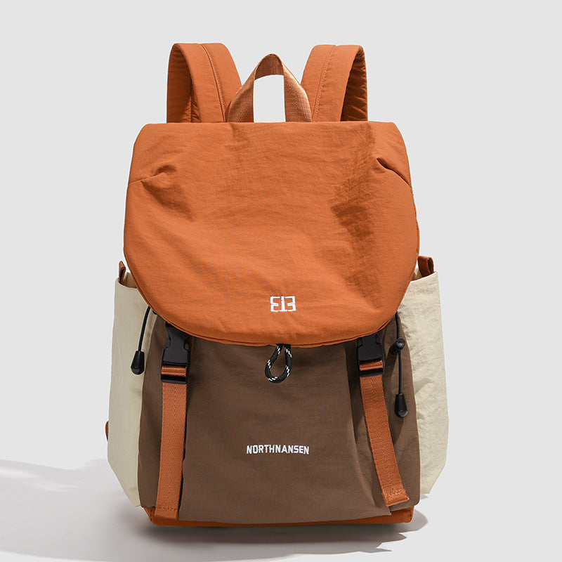 Damen Urbaner Rucksack mit praktischen Seitentaschen und verstellbarem Kordelzug Nord Taschen