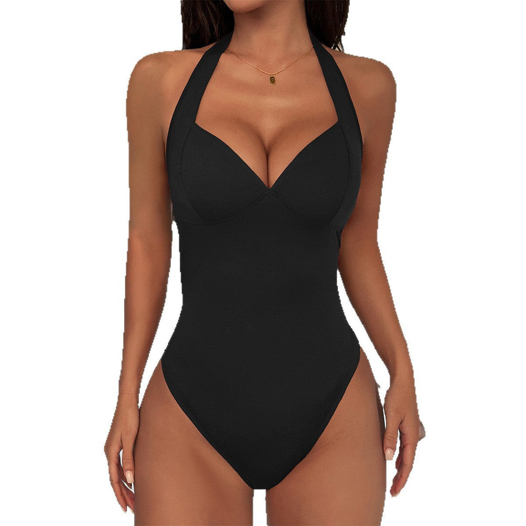 Damen Neckholder Bodysuit mit figurformendem Schnitt Nord Taschen
