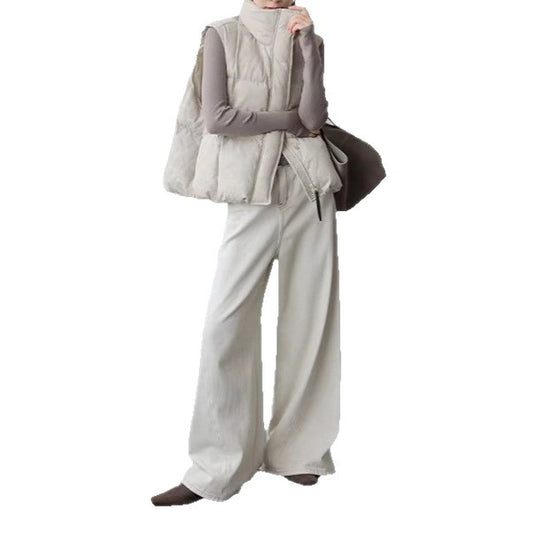 Damen Stylische gesteppte Weste Nord Taschen