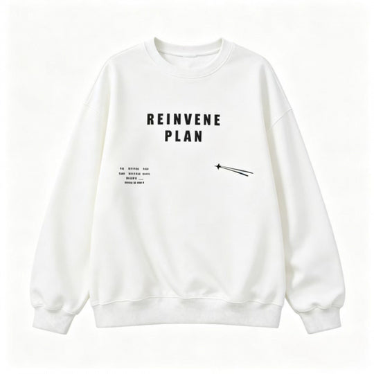 Unisex Oversize-Sweatshirt mit Rundhalsausschnitt, Statement-Print und French-Terry-Innenfutter Nord Taschen