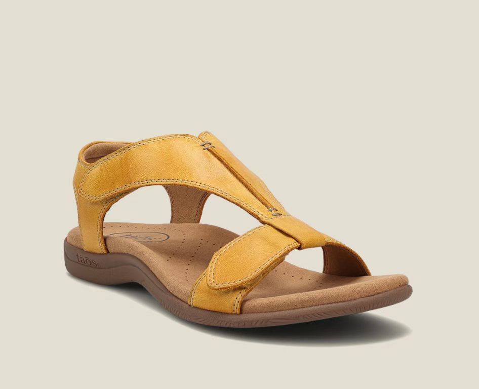 Damen Freizeit-Sandalen mit verstellbaren Riemen und ergonomischem Fußbett