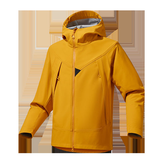Herren Leichte Softshell‑Hoodiejacke mit winddichter atmungsaktiver Membran und ergonomischem Schnitt Nord Taschen