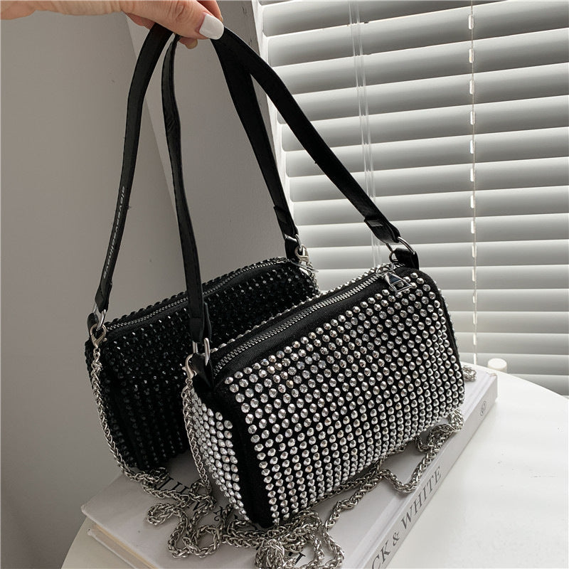 Damen Glamouröse Clutch-Tasche mit funkelnden Strassverzierungen Nord Taschen 1780427330