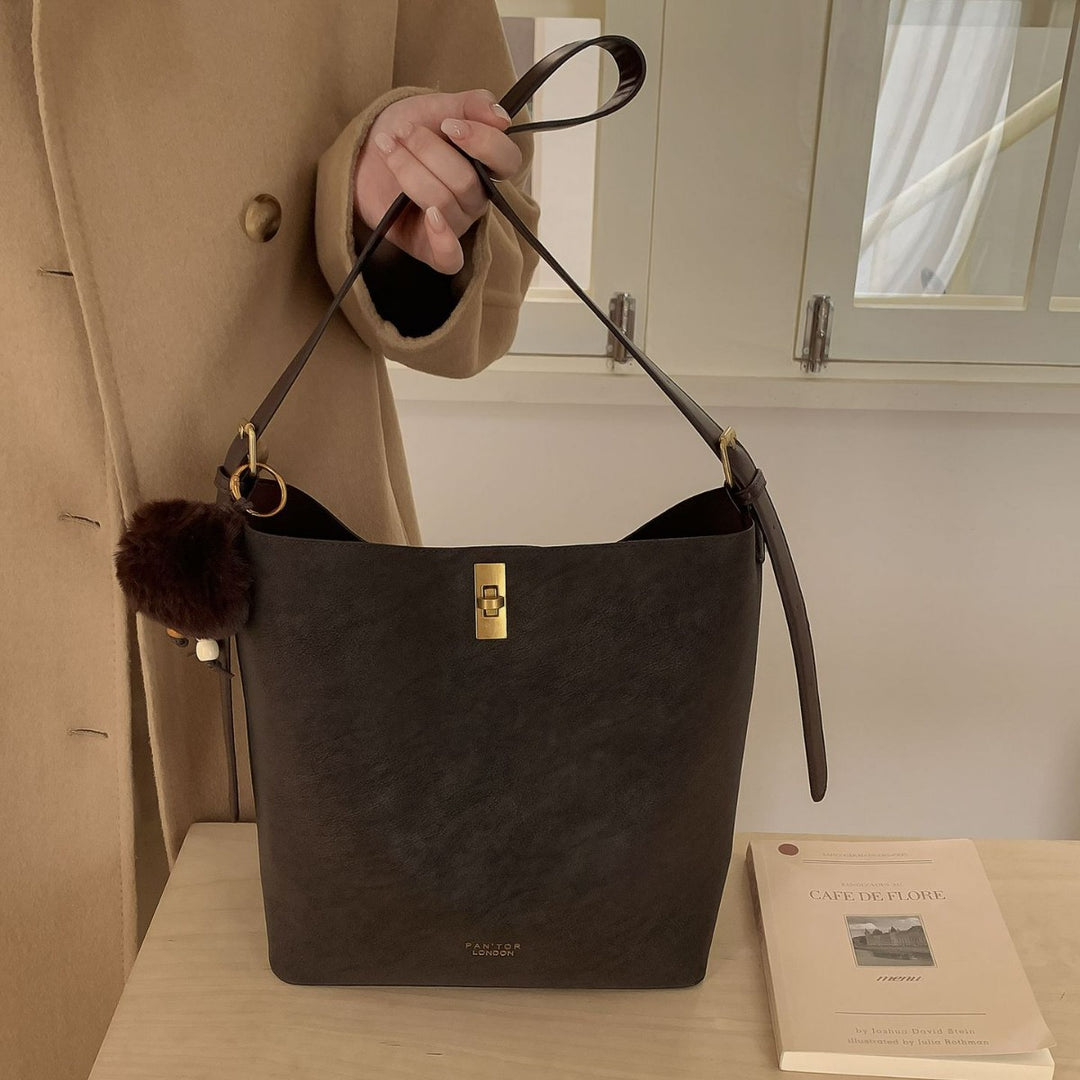 Damen lässige Ledertasche Nord Taschen