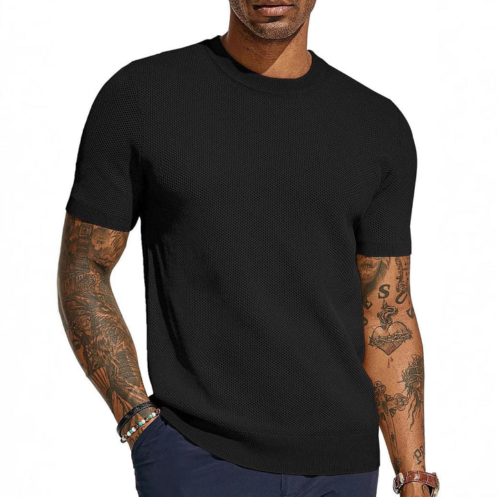 Herren atmungsaktives Netz-T-Shirt