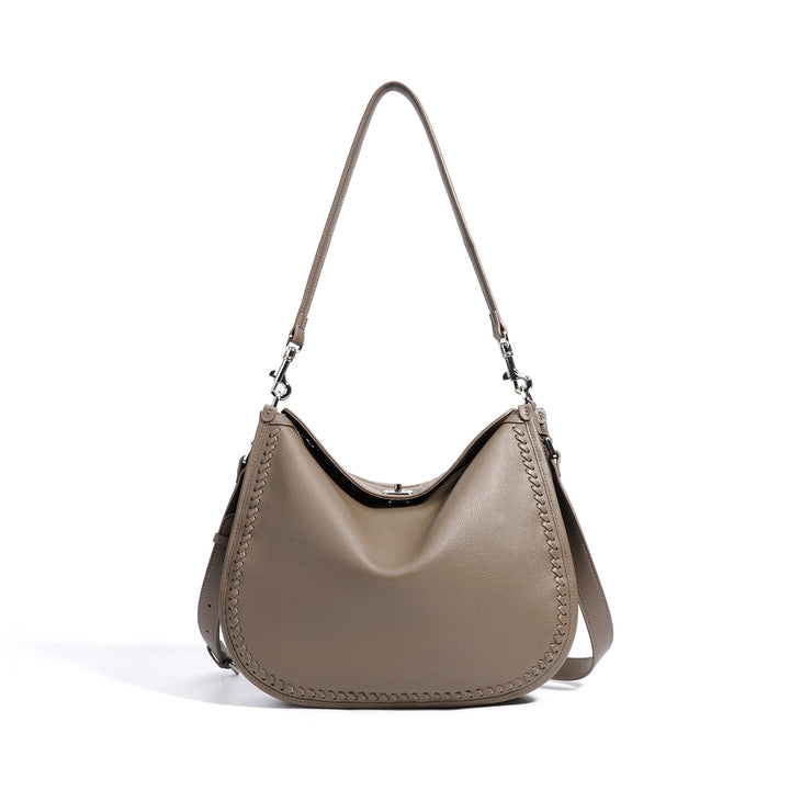 Damen Hobo-Tasche mit verspieltem Flechtmuster Nord Taschen