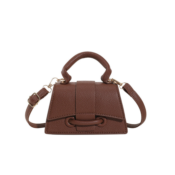 Damen Mini-Handtasche mit strukturiertem Leder und stilvollem Verschluss Nord Taschen