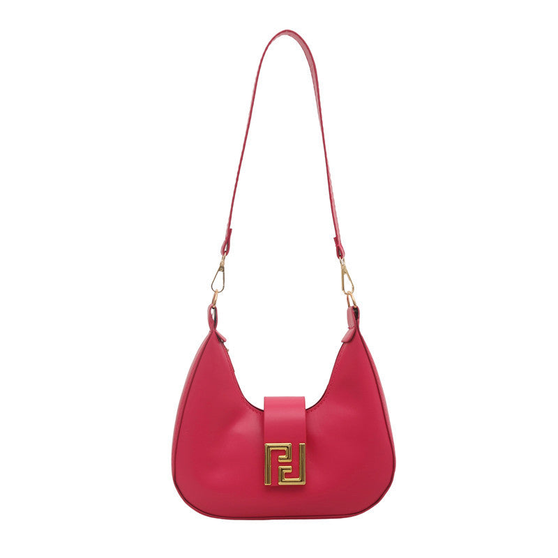 Damen Hobo-Handtasche mit schickem Design und modernem Verschluss Nord Taschen