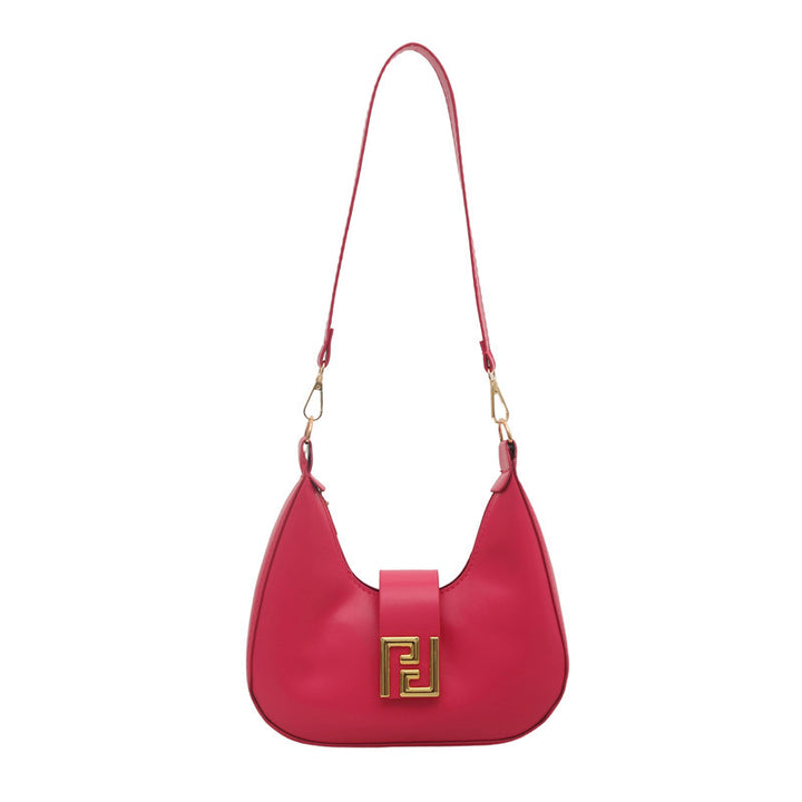 Damen Hobo-Handtasche mit schickem Design und modernem Verschluss Nord Taschen