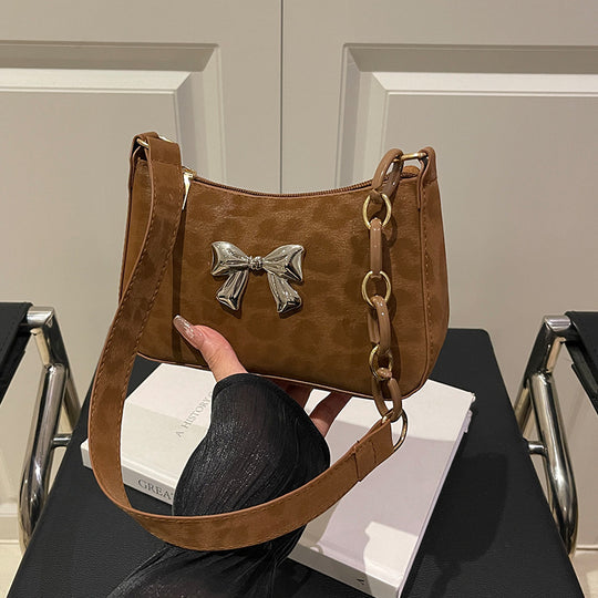 Damen Handtasche mit eleganter Schleifenverzierung Nord Taschen
