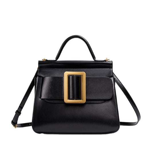 Damen Designer Crossbody Tasche mit markanter Schnallenverschluss Nord Taschen