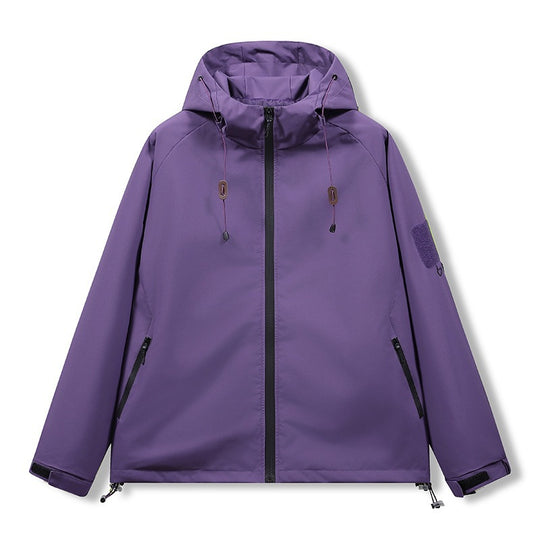Damen Wetterfeste Kapuzenjacke Nord Taschen