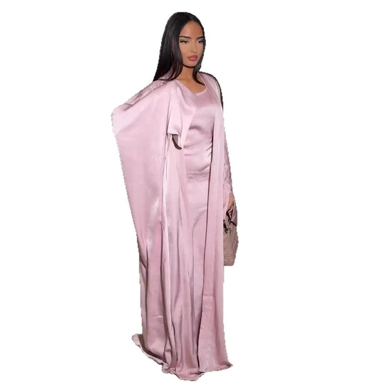 Damen elegante Maxikleid mit weitem Schnitt Nord Taschen