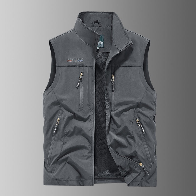 Herren Multifunktionale Outdoor-Weste Nord Taschen 1788242421