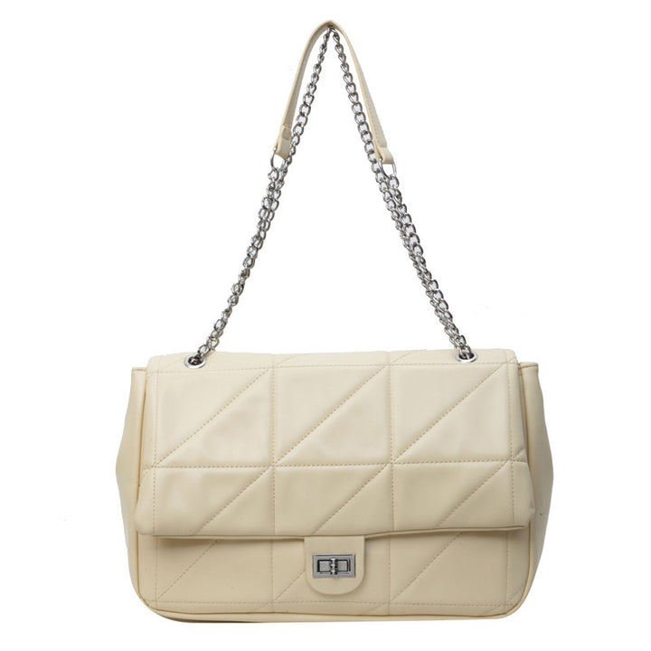 Damen elegante Umhängetasche mit strukturiertem Design und Kettenakzent Nord Taschen