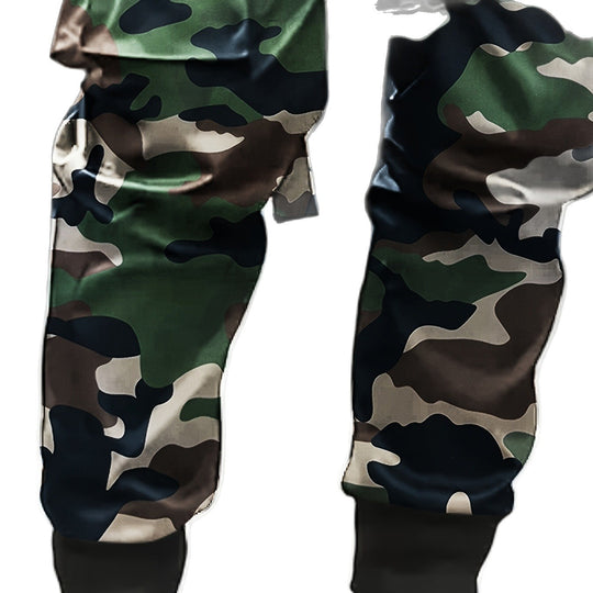 Herren Utility‑Cargo‑Jogginghose mit elastischem Bund, verstellbaren Beinriemen & Multifachtaschen Nord Taschen