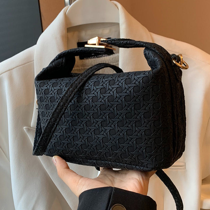 Damen strukturiertes Handtaschen-Design mit abnehmbarem Schulterriemen Nord Taschen