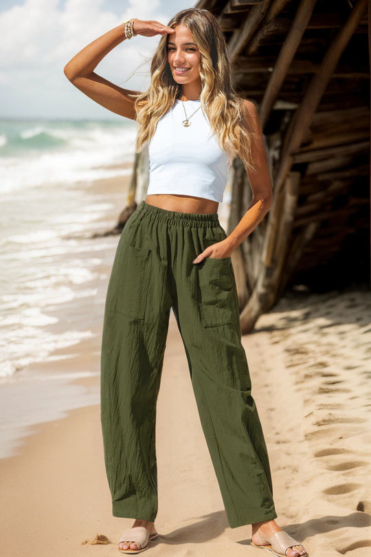 Damen Leichte und lässige Sommerhose