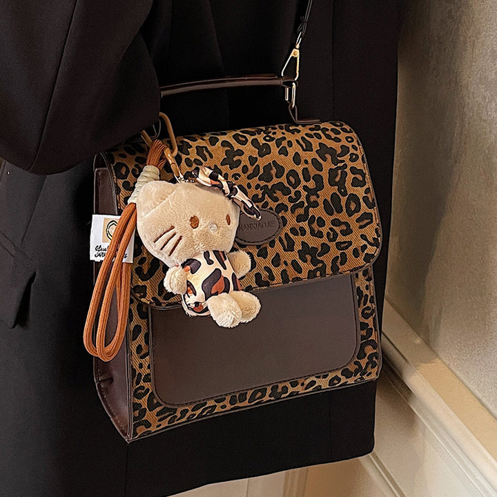Damen modische Handtasche mit animal-print Design Nord Taschen
